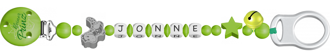 personalisierte Schnullerkette