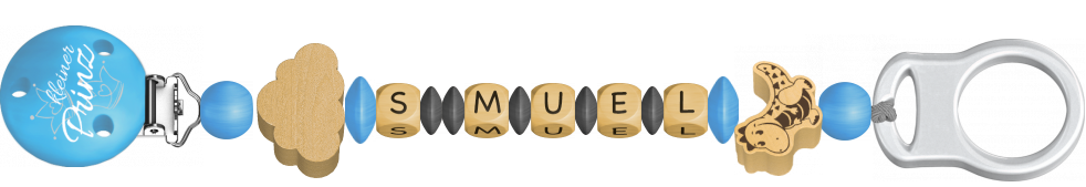 personalisierte Schnullerkette