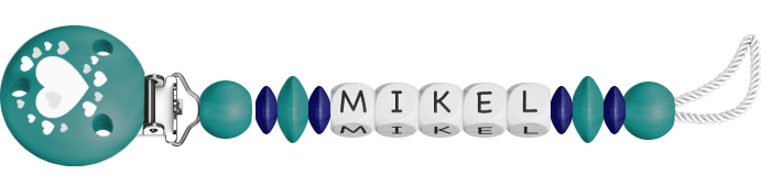 personalisierte Schnullerkette