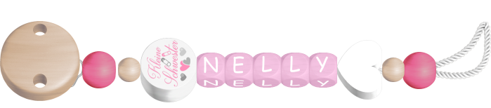 personalisierte Schnullerkette