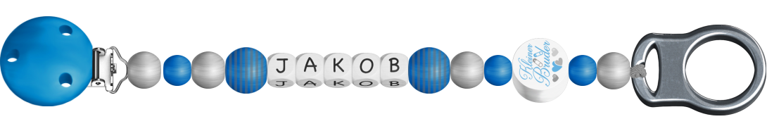 personalisierte Schnullerkette