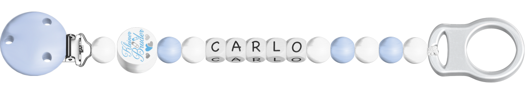 personalisierte Schnullerkette