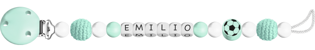 personalisierte Schnullerkette