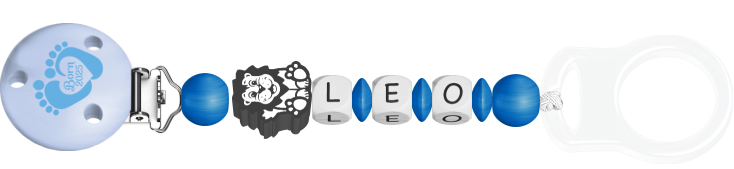 personalisierte Schnullerkette