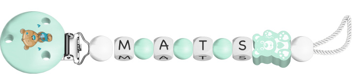 personalisierte Schnullerkette