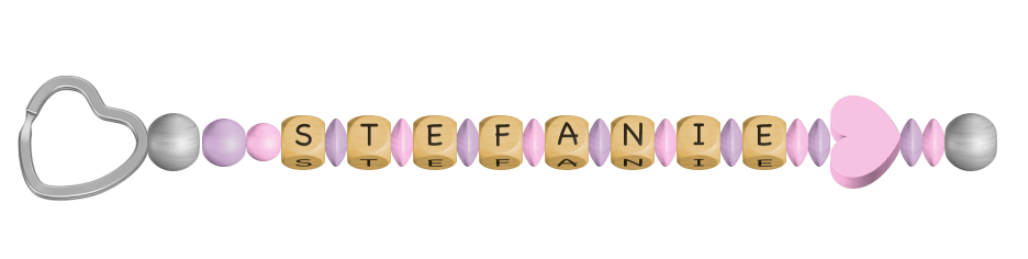 personalisierte Schnullerkette