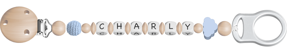 personalisierte Schnullerkette