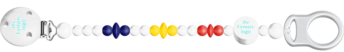 personalisierte Schnullerkette