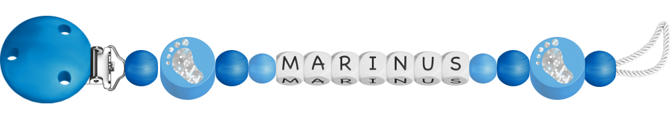 personalisierte Schnullerkette