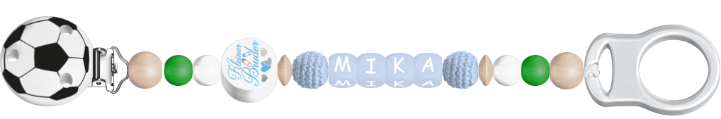 personalisierte Schnullerkette