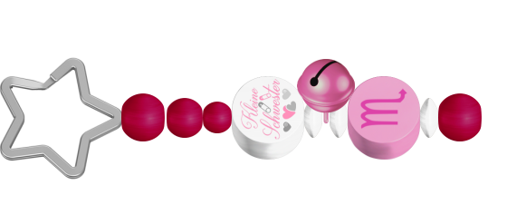 personalisierte Schnullerkette