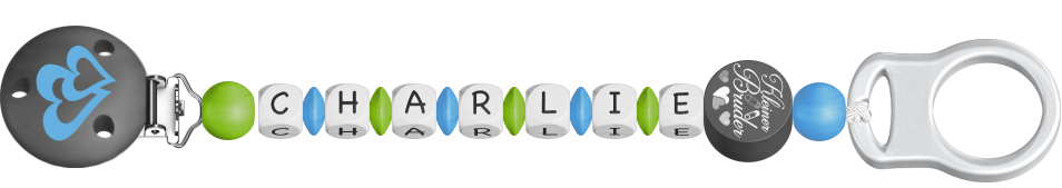 personalisierte Schnullerkette