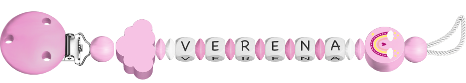 personalisierte Schnullerkette