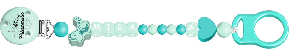 personalisierte Schnullerkette