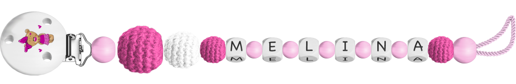 personalisierte Schnullerkette