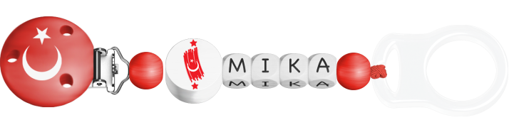 personalisierte Schnullerkette