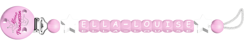 personalisierte Schnullerkette